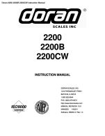 2200 2200B 2200CW instruction